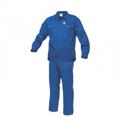 Ubranie robocze DOKER SARA - 100% bawełna - NIEBIESKIE, Ochrona ciała